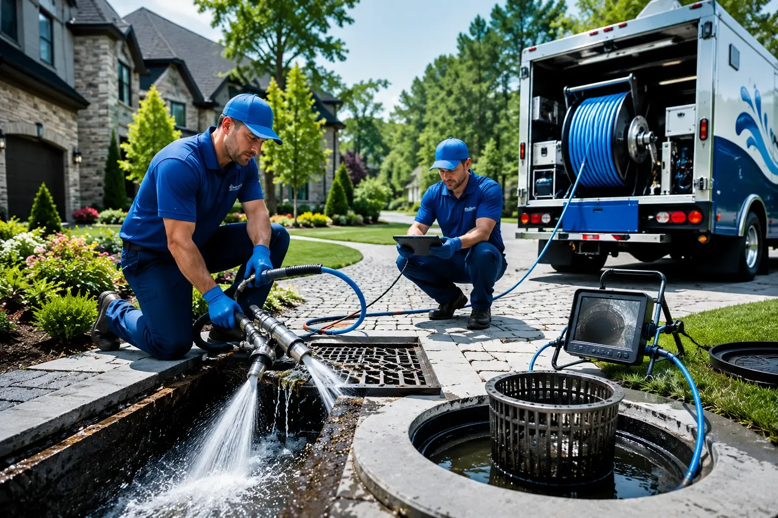 Local outdoor drain cleaning professionals in Matamoras, PA