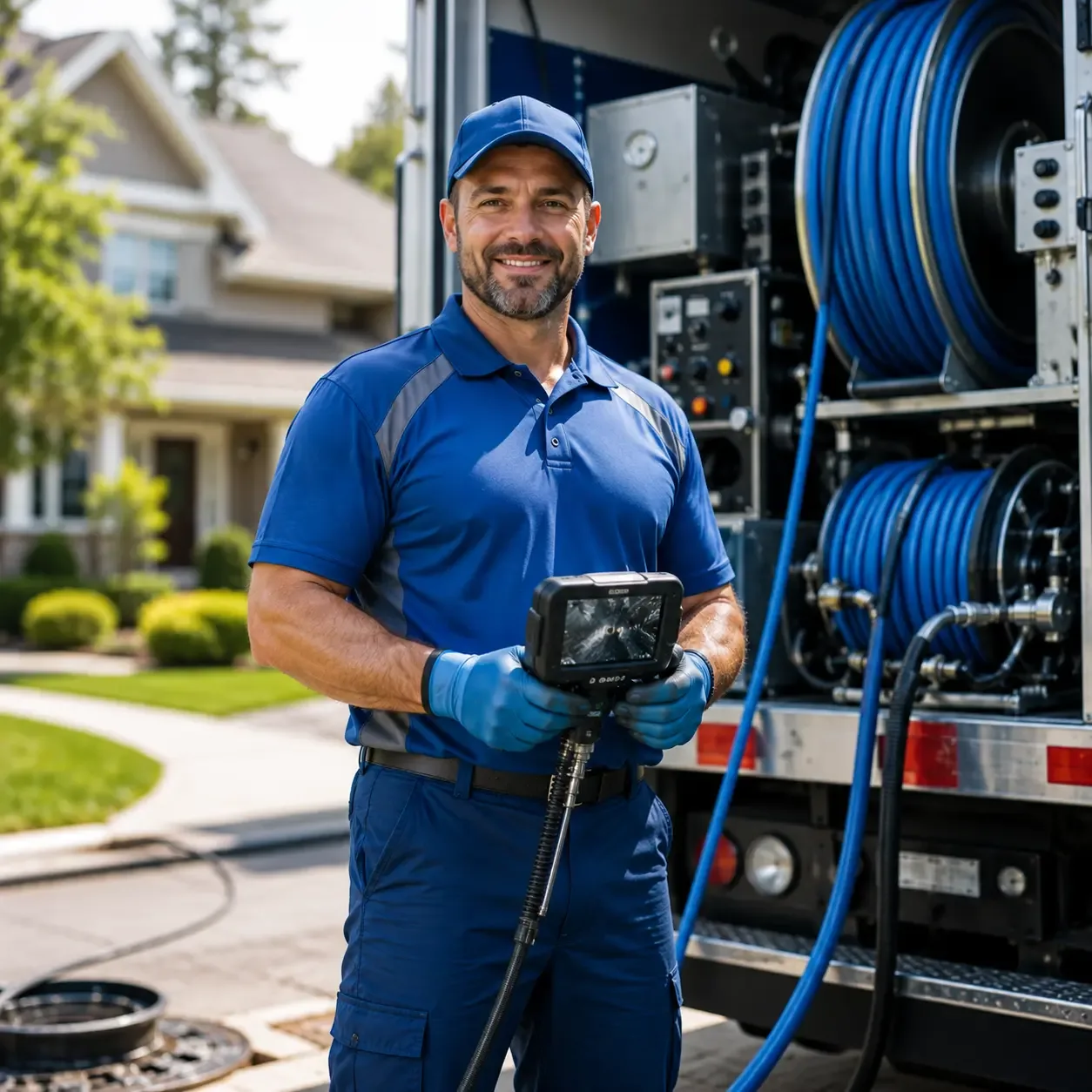 Local outdoor drain cleaning specialists in Matamoras, PA